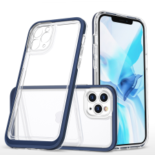 Hurtel Átlátszó 3az1ben tok iPhone 11 Pro kék gél tok tok és táska