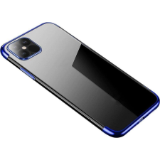 Hurtel Átlátszó Színes Tok Gel Tpu Galvanizált Telefontok iPhone 13 Pro Blue (9145576231838) tok és táska