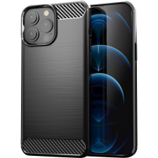 Hurtel Carbon Tok Flexible Tok Tpu Tok iPhone 13 Pro Fekete (9145576212516) tok és táska