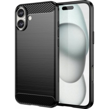 Hurtel Carbon Tok iPhone 16 Plus - Fekete (5907769364747) tok és táska