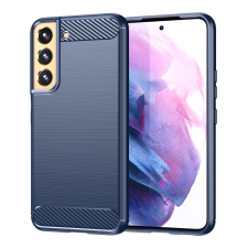 Hurtel Carbon tok Samsung Galaxy S23+ rugalmas szilikon Carbon tok kék tok és táska