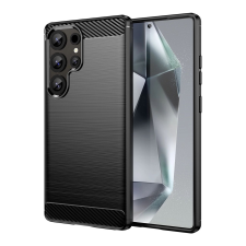 Hurtel Carbon tok Samsung Galaxy S25 Ultra - fekete tok és táska