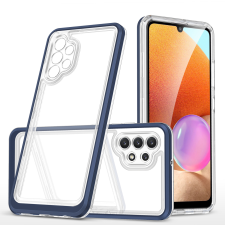 Hurtel Clear 3az1ben tok Samsung Galaxy A72 4G gél telefontok kék tok és táska