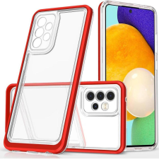Hurtel Clear 3az1ben Tok Samsung Galaxy A73 Telefontok Gél Piros (187733040) tok és táska