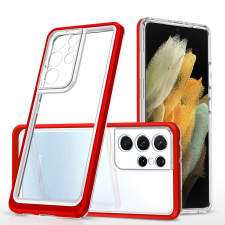 Hurtel Clear 3az1ben tok Samsung Galaxy S21 Ultra 5G gél tok tok és táska