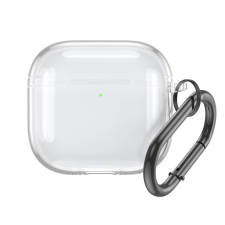 Hurtel Clear tok AirPods 4 - átlátszó fülhallgató, fejhallgató tok