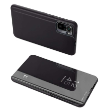 Hurtel Clear View tok Xiaomi Poco X4 NFC 5G fekete tok és táska