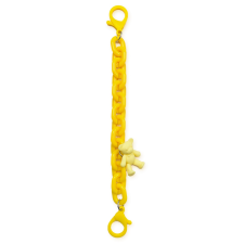 Hurtel Color Chain (rope) colorful chain phone holder pendant for backpack wallet sárga tok tok és táska
