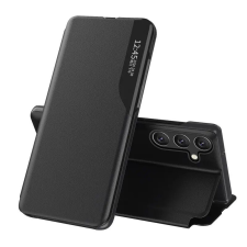 Hurtel Eco Leather View könyvtok Samsung Galaxy A36 - fekete tok és táska