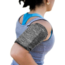 Hurtel Elasztikus szövet karszalag karszalag futáshoz fitness M szürke tok és táska