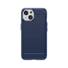 Hurtel Flexible Carbon mintás tok iPhone 15 Carbon Case - kék tok és táska