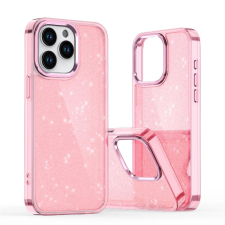 Hurtel Glitter tok iPhone 16 - rózsaszín csillogós tok és táska