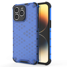 Hurtel Honeycomb tok iPhone 14 Pro Max Armor hibrid tok kék tok és táska