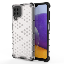Hurtel Honeycomb tok páncél borító TPU sarokvédővel Samsung Galaxy A22 4G átlátszó tok és táska