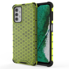 Hurtel Honeycomb tok páncél telefontok TPU Bumper Samsung Galaxy A32 5G zöld tok és táska