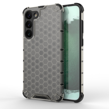 Hurtel Honeycomb tok Samsung Galaxy S23+ Armor hibrid tok fekete tok és táska