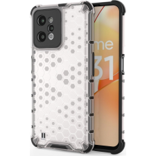 Hurtel Honeycomb Tok Ütésálló Borítás Gél Realme C31 Átlátszó (187749008) tok és táska