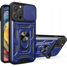 Hurtel Hybrid Armor Camshield Tok iPhone 16 Pro Max - Kék (5907769365362) tok és táska