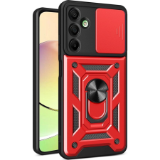 Hurtel Hybrid Armor Camshield Tok Samsung Galaxy A16 4G/5G - Piros (5907769368974) tok és táska