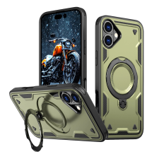 Hurtel Hybrid Armor Trendy MagSafe-kompatibilis tok iPhone 16 Plus - zöld tok és táska