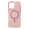 Hurtel iPhone 16 Magsafes tok pink csillogós