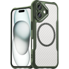 Hurtel Leading Series Magsafe-Kompatibilis Tok iPhone 16 Plus - Zöld (5907769365188) tok és táska