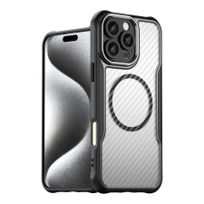 Hurtel Leading Series MagSafe-kompatibilis tok iPhone 16 Pro - fekete tok és táska