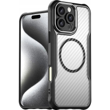 Hurtel Leading Series Magsafe-Kompatibilis Tok iPhone 16 Pro - Fekete (5907769365072) tok és táska