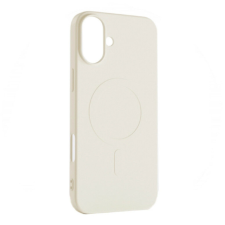 Hurtel Liquid Silicone MagSafe tok iPhone 16 Pro Max - bézs tok és táska