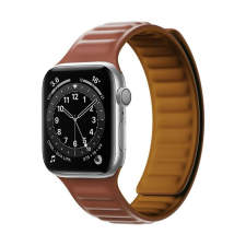 Hurtel Mágneses csereszíj Apple Watch 7/8 41mm barna okosóra kellék