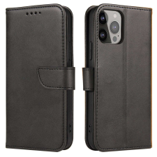 Hurtel Mágneses tok Asus Zenfone 9 flip cover pénztárca állvány fekete tok és táska