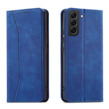 Hurtel Magnet Fancy Case Samsung Galaxy S23+ mágneses flipes tok pénztárcával, állvánnyal, kék tok és táska