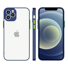 Hurtel Milky Case szilikon rugalmas, áttetsző tok Samsung Galaxy A22 4G tengerészkék tok és táska