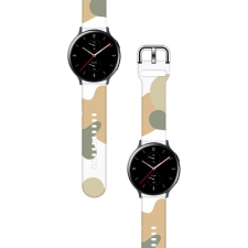 Hurtel Moro Csereszíj Samsung Galaxy Watch 46mm Színes Terepmintás (9145576237465) okosóra kellék