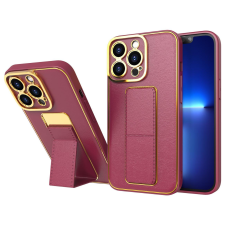 Hurtel New Kickstand tok iPhone 13 Pro tok állvánnyal piros tok és táska