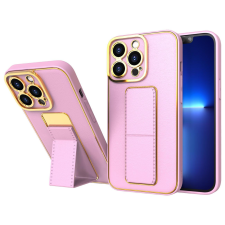 Hurtel New Kickstand tok iPhone 13 Pro tok állvánnyal rózsaszínű állvánnyal tok és táska