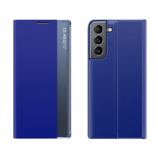 Hurtel New Sleep Case Samsung Galaxy A14 tok flip állvány kék tok és táska