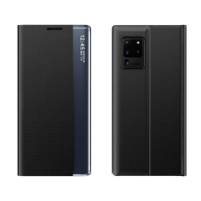 Hurtel New Sleep Case tok egy állvány funkció Samsung Galaxy M53 5G fekete tok és táska