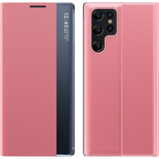 Hurtel New Sleep Kinyitható Tok Samsung Galaxy S25 Ultra - Rózsaszín (5907769368325) tok és táska
