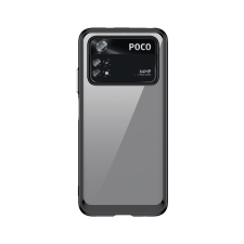 Hurtel Outer Space Case Xiaomi Poco M4 Pro tok rugalmas kerettel fekete tok és táska