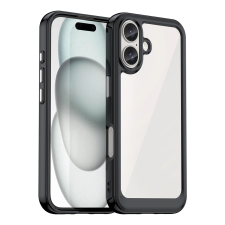 Hurtel Outer Space tok iPhone 16 Plus - fekete tok és táska