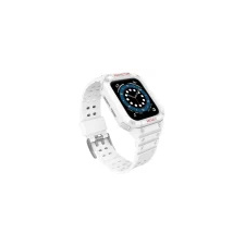 Hurtel Protect Strap Band Apple Watch 7 / SE (41/40 / 38mm) csereszíj fehér okosóra kellék