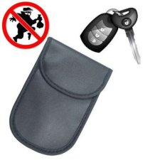 Hurtel Rádiójel-blokkoló Faraday kistáska rádiójeles kocsikulcs tárolására 10cmX14cm kulcstartó