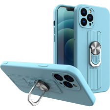 Hurtel Ring Tok Szilikon Tok iPhone 11 Pro Világít Kék (9145576214039) tok és táska
