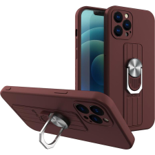 Hurtel Ring Tok Szilikon Tok iPhone 13-ra Mini Brown-Ra (9145576214589) tok és táska