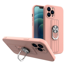 Hurtel Ring tok szilikon tok Samsung Galaxy A22 4G rózsaszín tok és táska