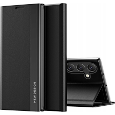 Hurtel Sleep Case Pro Kinyitható Tok Samsung Galaxy S25 Plus - Fekete (5907769368028) tok és táska