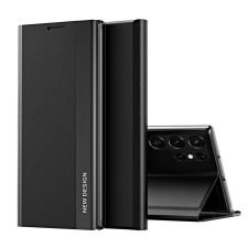 Hurtel Sleep Case Pro kinyitható tok Samsung Galaxy S25 Ultra - fekete tok és táska