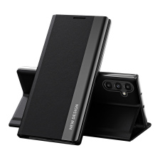 Hurtel Sleep Case Pro tok Samsung Galaxy A13 flip állvány fekete tok és táska