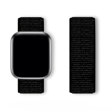 Hurtel Sport Loop csereszíj Apple Watch 38/40/41mm - fekete okosóra kellék